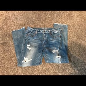 American Eagle Tommy Girl Distressed Jeans